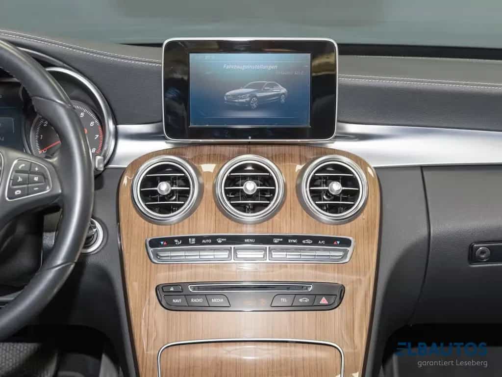 Mercedes-Benz C 200 LED/AHK/HuD/Kamera/Distronic/Ambiente/Shz 06/2017-photo-20