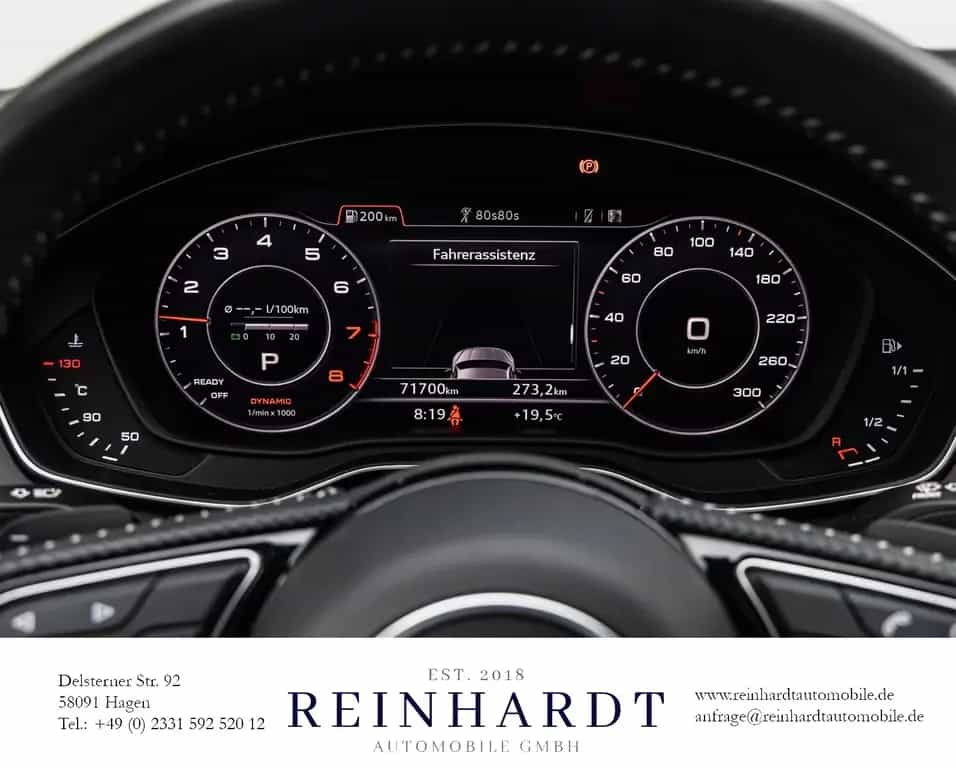 Audi A5 COUPE 45TFSi Q 2x S LINE ACC/HuD/PANO/S-SITZE 08/2019-photo-24