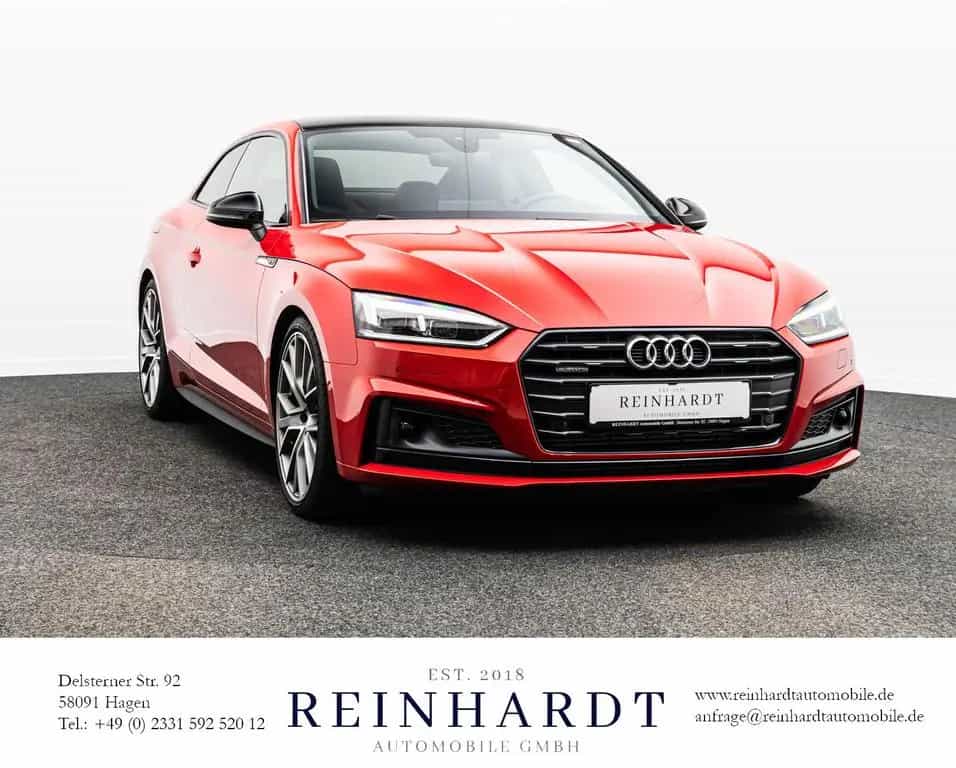 Audi A5 COUPE 45TFSi Q 2x S LINE ACC/HuD/PANO/S-SITZE 08/2019-photo-6