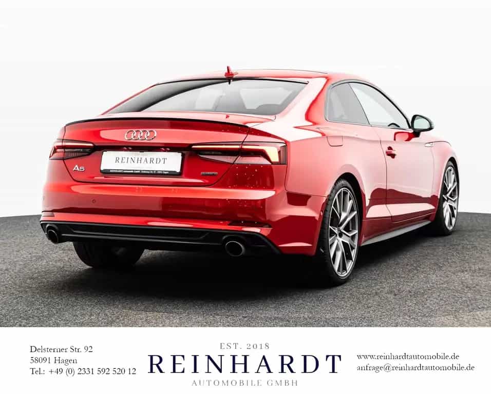 Audi A5 COUPE 45TFSi Q 2x S LINE ACC/HuD/PANO/S-SITZE 08/2019-photo-8