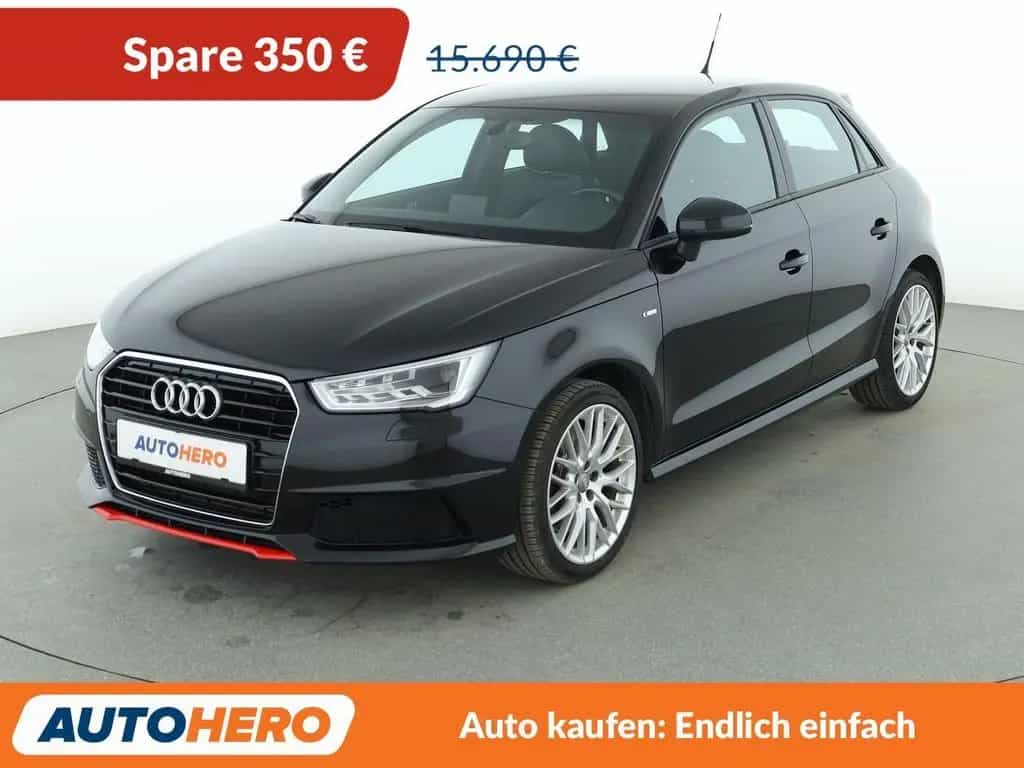 Audi A1 Sportback 1.8 TFSI Sport Aut.*XENON*PDC*SHZ* 02/2018-photo-0