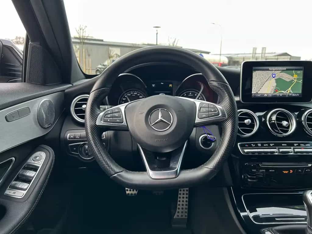 Mercedes-Benz C 200 C200 T AMG-Line Night*LED*LEDER*BURMESTER* 11/2017-photo-15