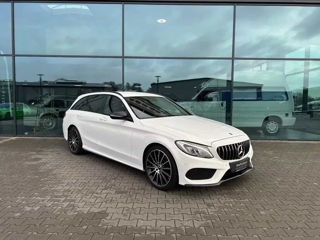 Mercedes-Benz C 200 C200 T AMG-Line Night*LED*LEDER*BURMESTER* 11/2017-photo-2