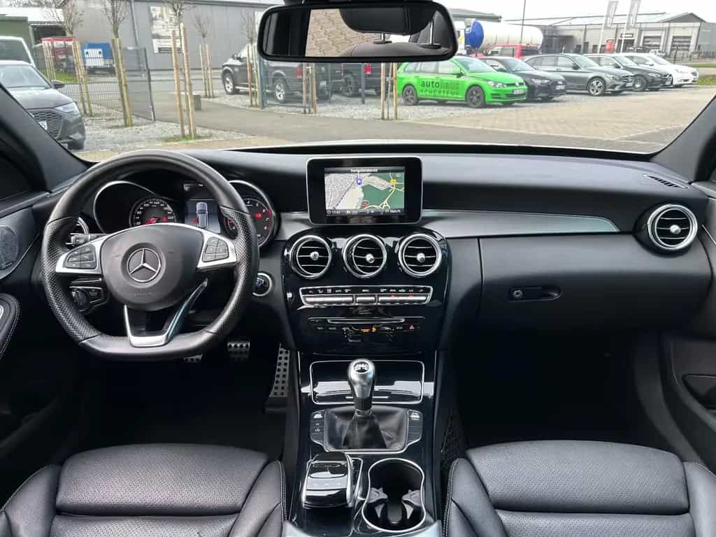 Mercedes-Benz C 200 C200 T AMG-Line Night*LED*LEDER*BURMESTER* 11/2017-photo-23
