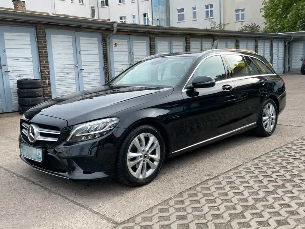 Mercedes-Benz C 180 T-Modell 9G-Tronic Vollleder LED Navi 08/2019-photo-4