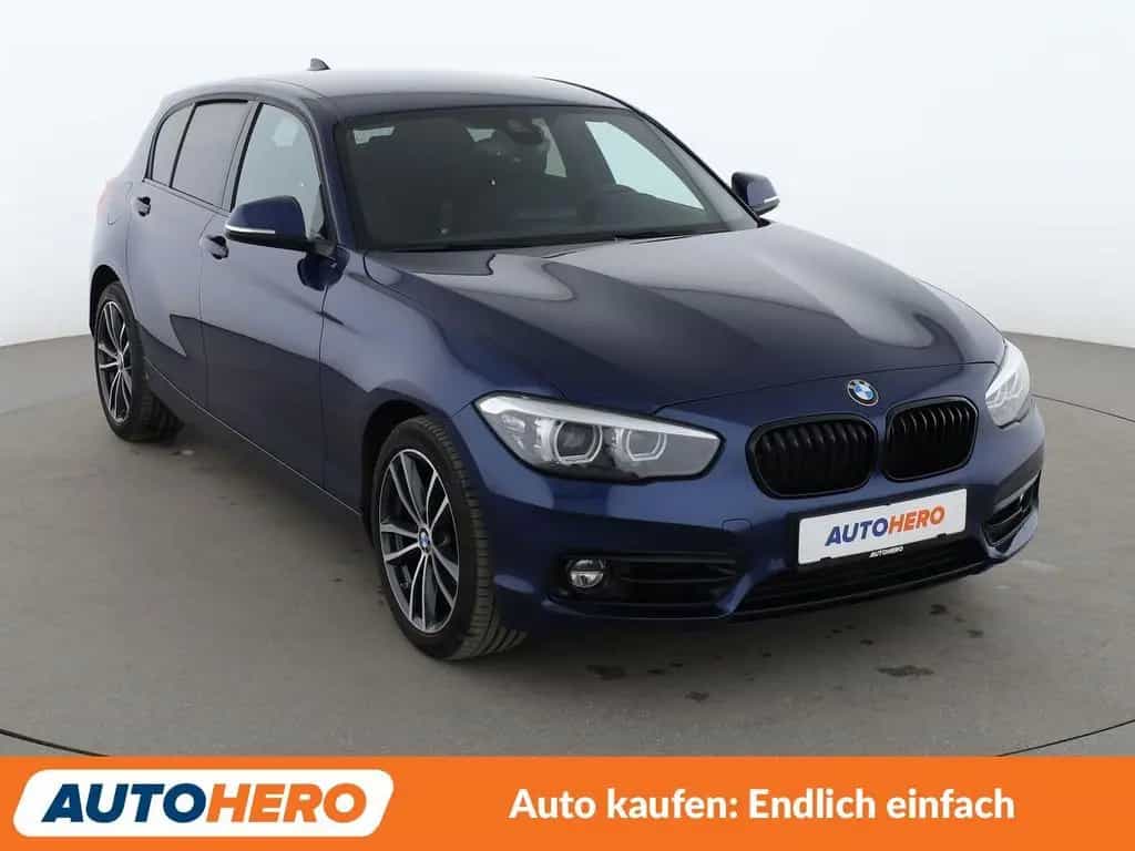 BMW 118 i Edition Sport Line Shadow Aut*NAVI*LED*PDC* 08/2018-photo-7