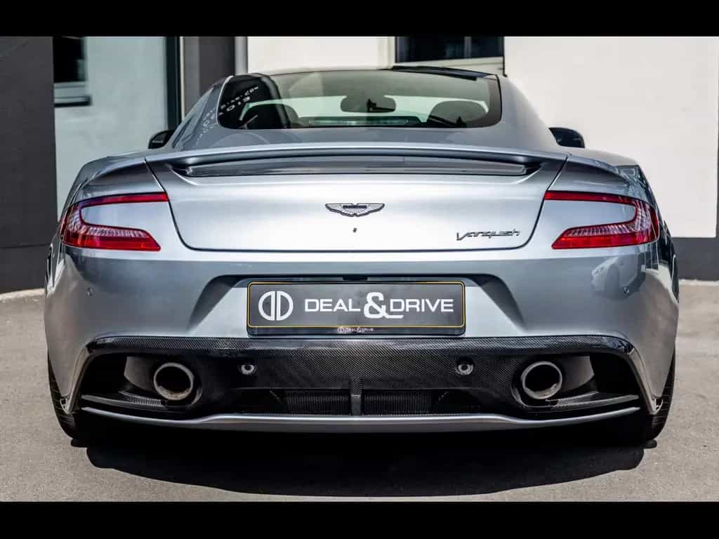 Aston Martin Vanquish II COUPE 6.0 V12°SKYFALL SILVER°CARBON 12/2013-photo-3