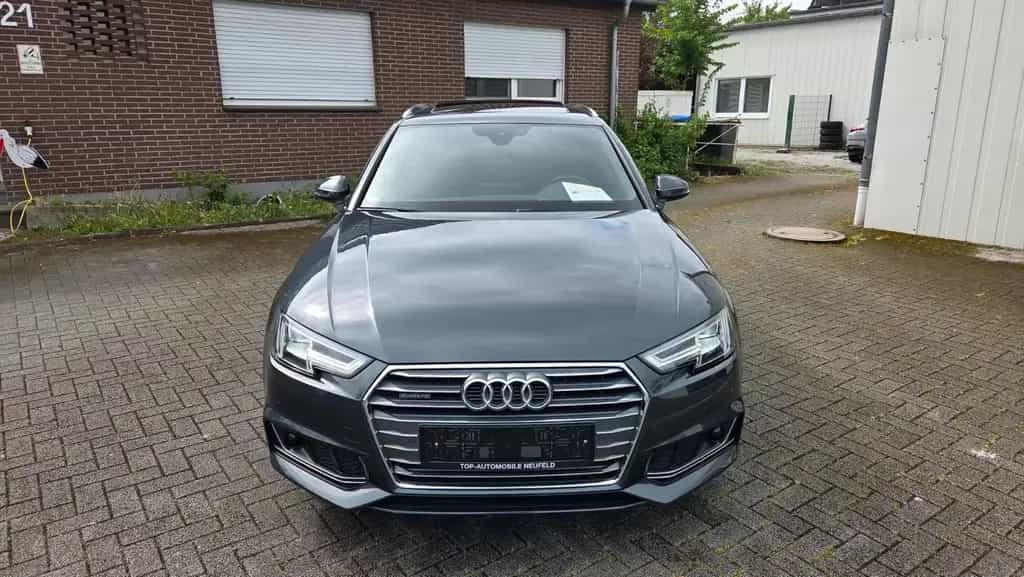 Audi A4 -2.0TDI-S-LINE-4X4-AHK+PANOR+LEDER+KAM+NAV+LED 02/2016-photo-0