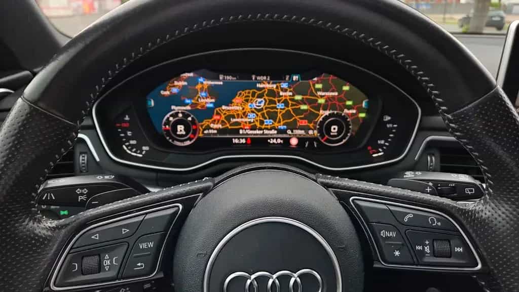 Audi A4 -2.0TDI-S-LINE-4X4-AHK+PANOR+LEDER+KAM+NAV+LED 02/2016-photo-14