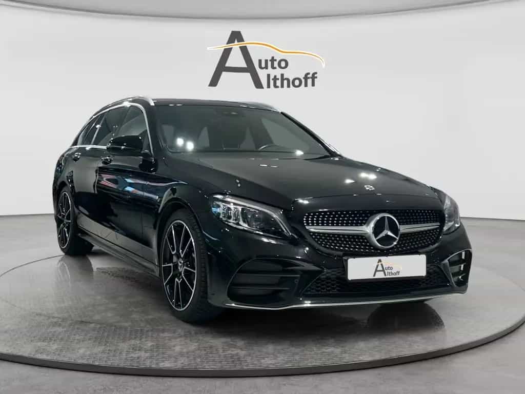 Mercedes-Benz C 300 C300 T AMG Aut. BEAM PANO KAM WIDE NAV SHZ 08/2018-photo-0