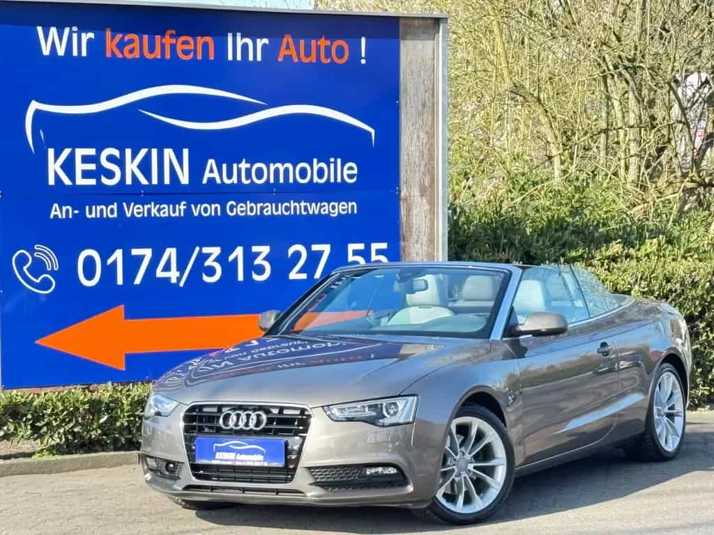 Audi A5 Cabriolet 2.0 TDI *AUTOMATIK*XENON*ALCANTARA* 04/2014-photo-0
