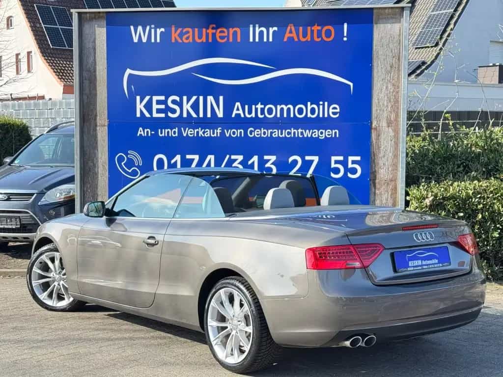 Audi A5 Cabriolet 2.0 TDI *AUTOMATIK*XENON*ALCANTARA* 04/2014-photo-3