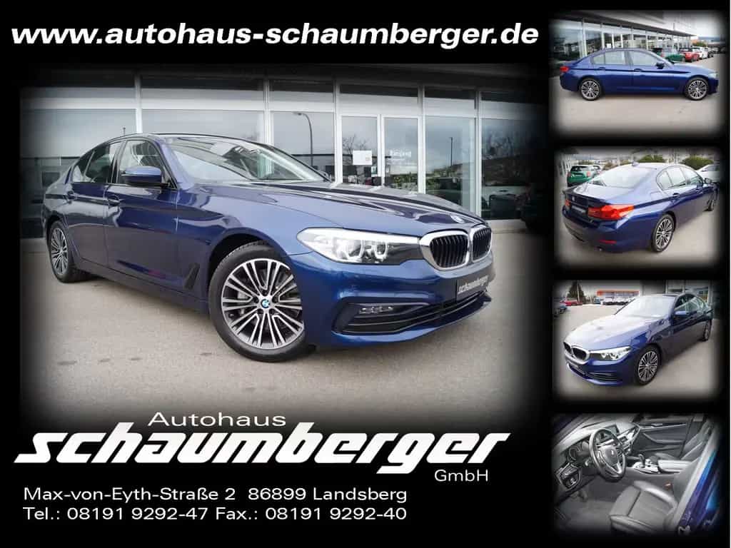 BMW 530 i Aut. Lim. Sport Line *Navi*LED*BREMSEN NEU 07/2019-photo-0