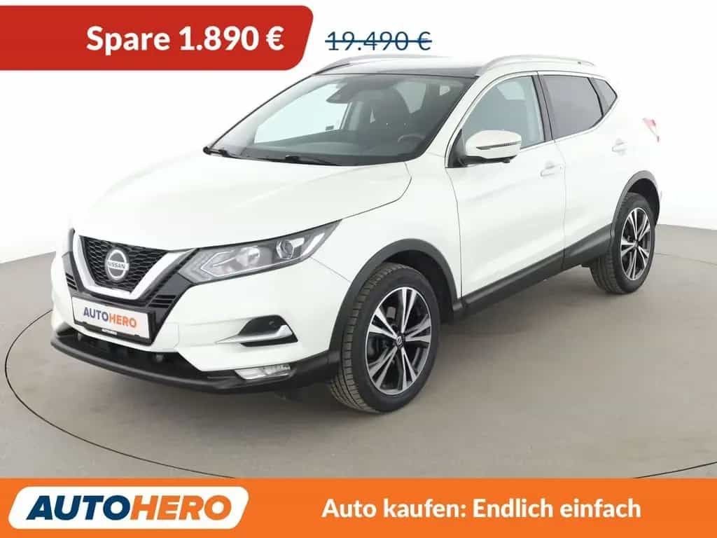 Nissan Qashqai 1.3 DIG-T N-Connecta Aut.*NAVI*360°CAM* 12/2019-photo-0