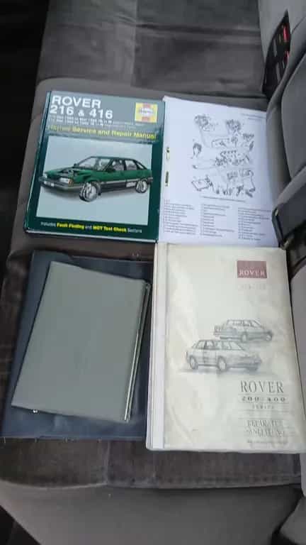 Rover 416 GSi 16v 08/1993-photo-17