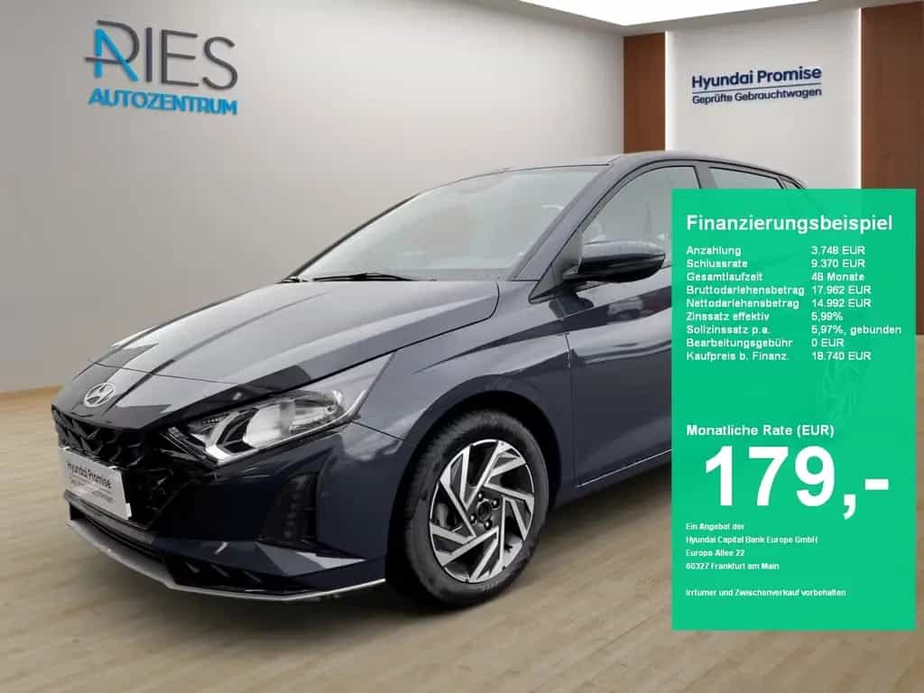 Hyundai i20 1.0 T-GDI Trend Navi*SHZ*SoundSys*Kam.*PDC 10/2025-photo-0