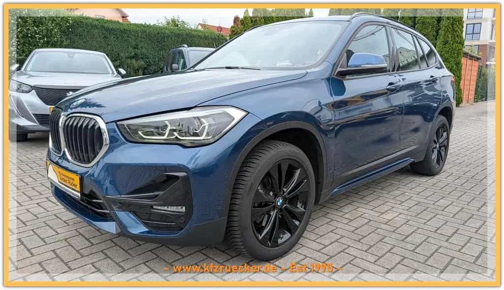 BMW X1 sDrive 18i Sport Line Steptronic NAVI LED AHK 12/2021-photo-1