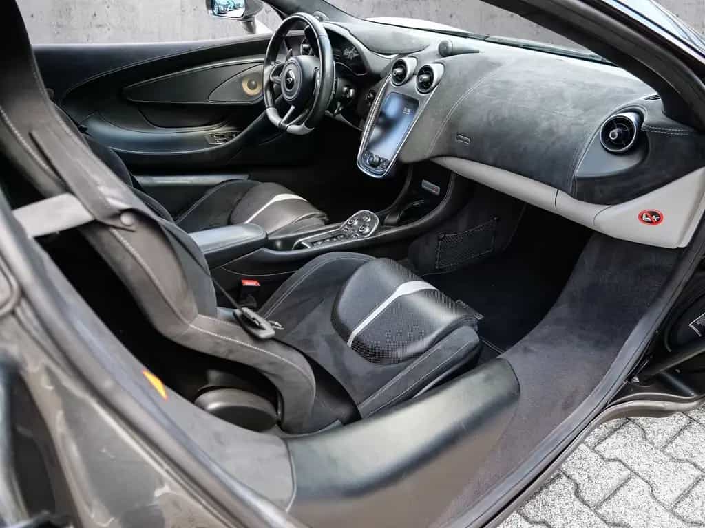 McLaren 570S Coupé Storm Grey, Interior Carbon 02/2019-photo-13
