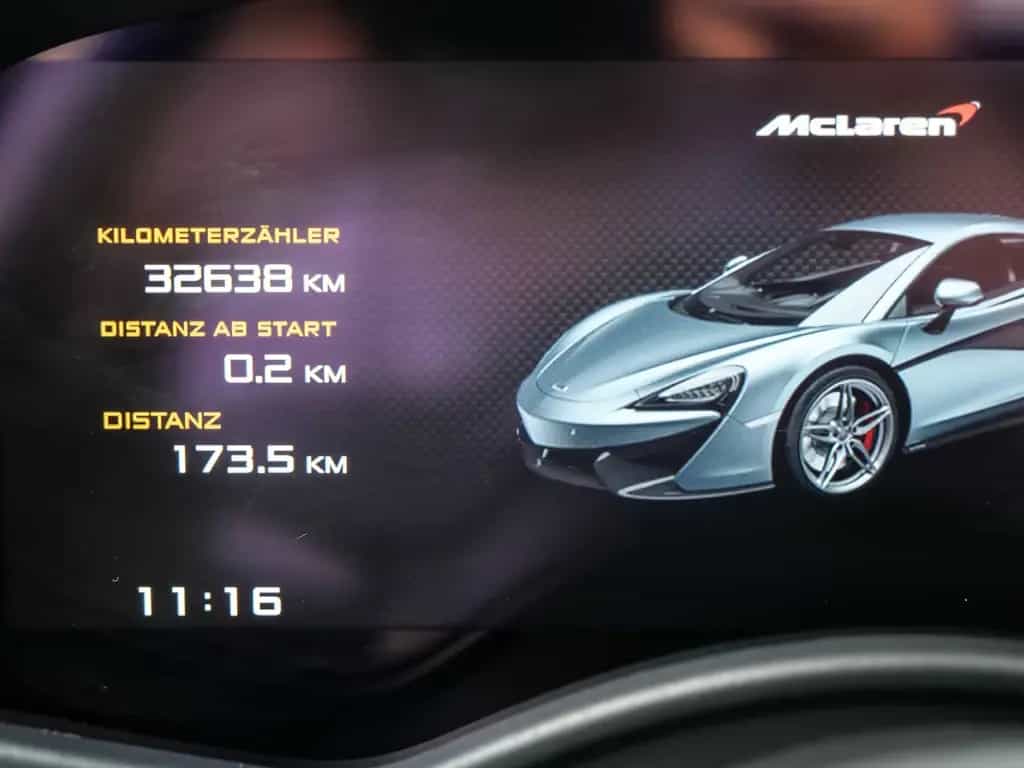 McLaren 570S Coupé Storm Grey, Interior Carbon 02/2019-photo-24