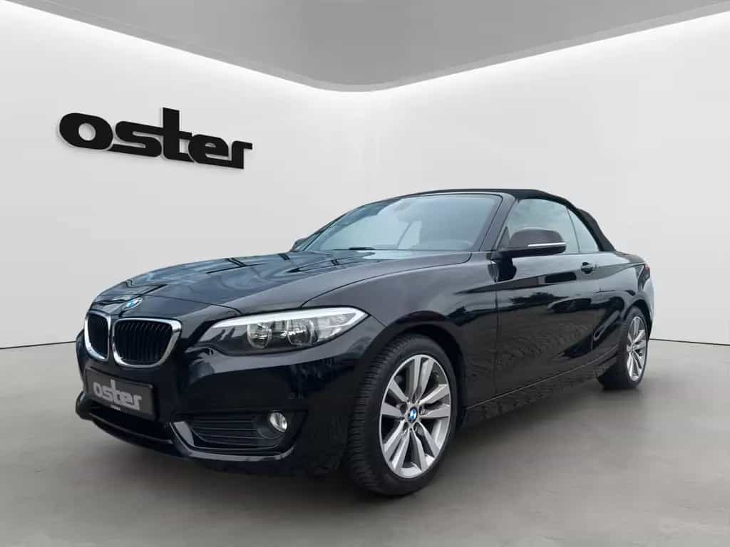BMW 218 i Cabrio Advantage| Aut.|Leder|SH|HIFI|Kamera 08/2015-photo-0