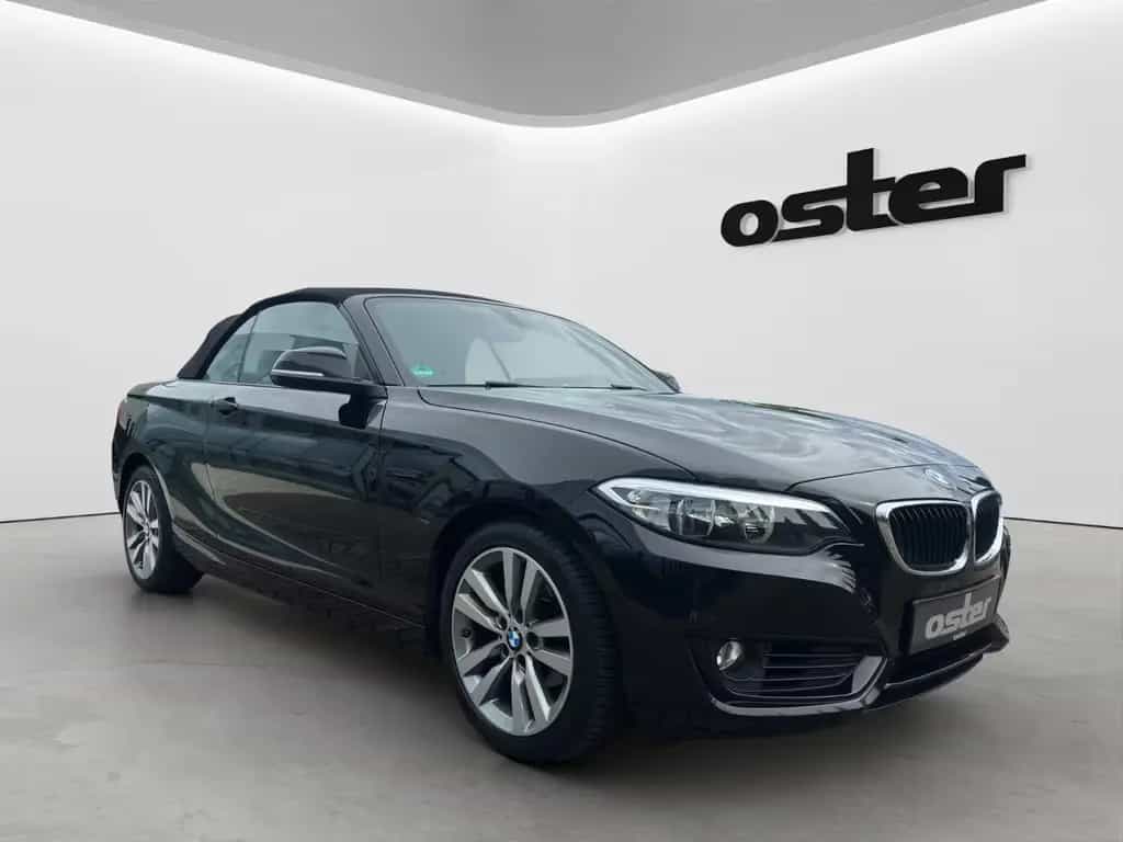 BMW 218 i Cabrio Advantage| Aut.|Leder|SH|HIFI|Kamera 08/2015-photo-1