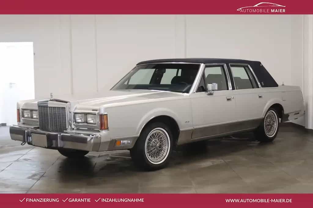 Lincoln Continental H Kennzeichen Einmaliger Zustand 02/1987-photo-3