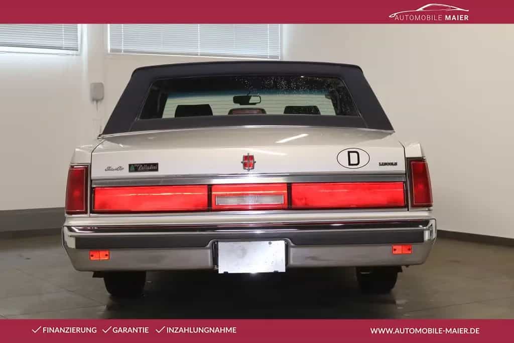 Lincoln Continental H Kennzeichen Einmaliger Zustand 02/1987-photo-4