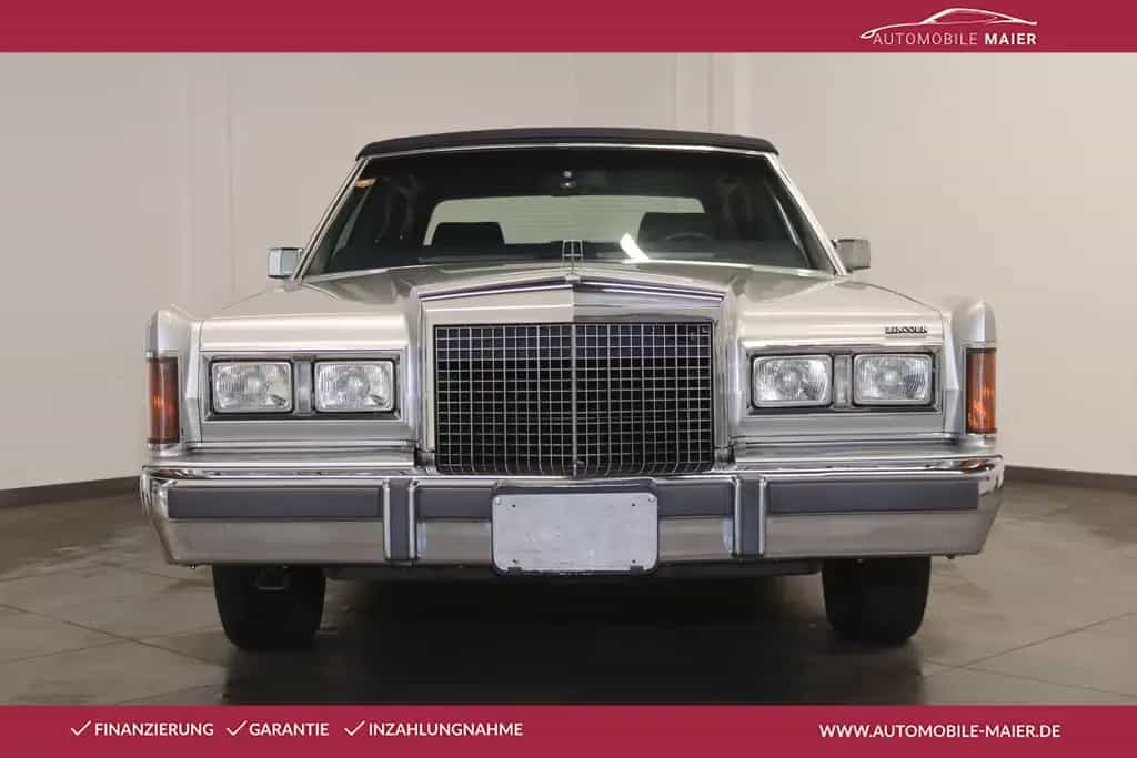 Lincoln Continental H Kennzeichen Einmaliger Zustand 02/1987-photo-5