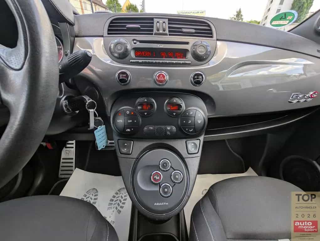 Abarth 595C 1.4 TJet Cabrio*Automatik*RKam*Garantie*TOP 03/2015-photo-19