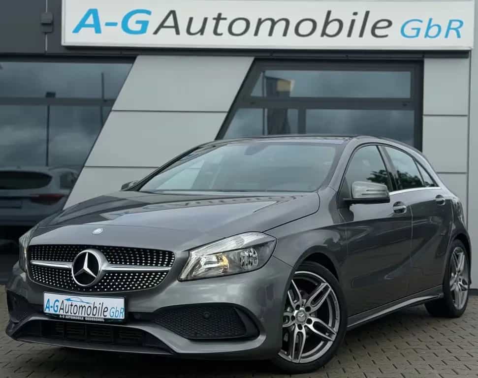 Mercedes-Benz A 180 AMG Line 18"LM-Felgen PDC Notrufsystem 06/2016-photo-0