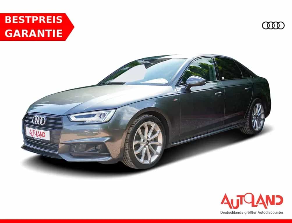 Audi A4 2.0 TFSI S-tronic S-Line LED ACC Navi Kamera 06/2017-photo-0