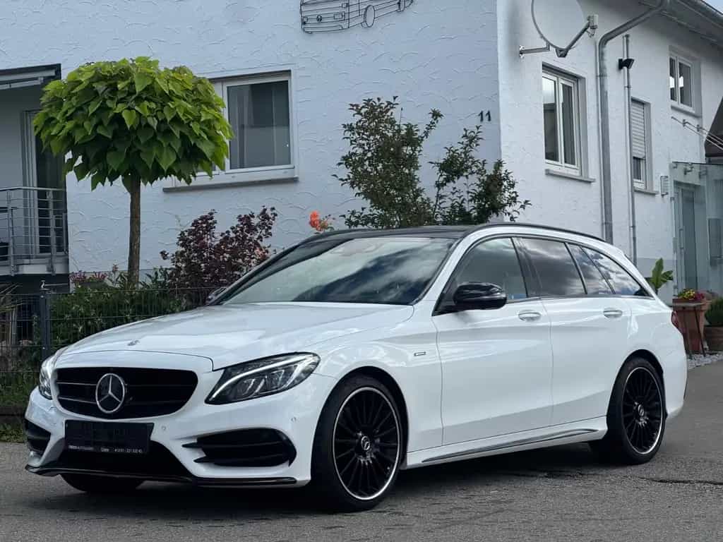 Mercedes-Benz C 300 Kombi AMG LINE*BLACK STYLE*PANO*BURMESTER* 10/2017-photo-7