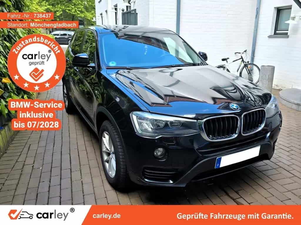 BMW X3 xDrive 20i Advantage Scheckh. PremiumGarantie 06/2016-photo-0