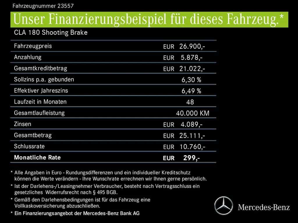 Mercedes-Benz CLA 180 Shooting Brake CLA 180 SB AMG Line CarPlay Ambientebeleuchtung 08/2022-photo-24