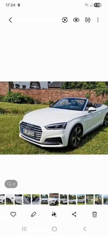 Audi A5 Cabrio 3.0 TDI Quattro 06/2017-photo-2