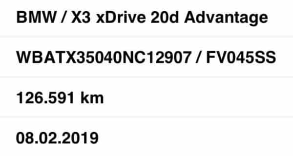 BMW X3 Bmw X3 XDRIVE 190CV XLINE 06/2019-photo-13