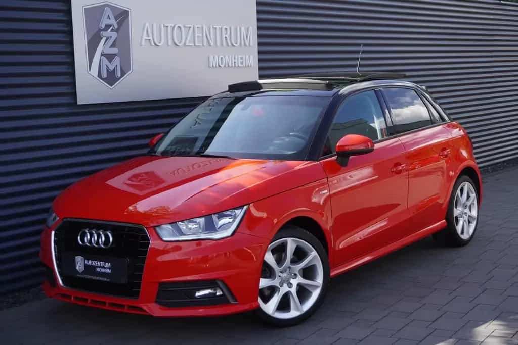 Audi A1 1.4 TFSI S-LINE|PANORAMA|SITZHEIZUNG|PDC|NAVI 03/2017-photo-0