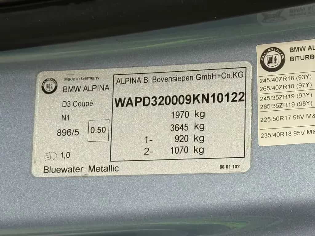 ALPINA D3 2,0 Bi-Turbo Coupe SWITCH-TRONIC Navi PDC SHZ 11/2008-photo-33