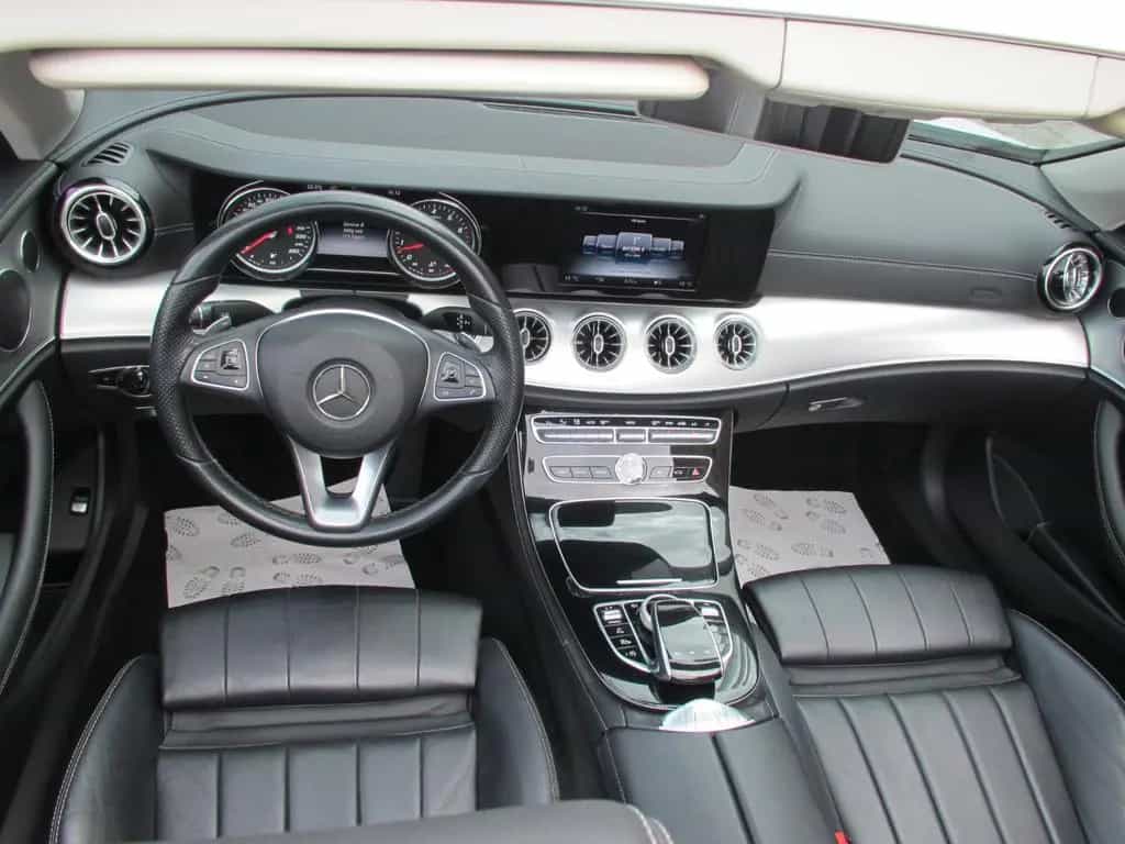 Mercedes-Benz E 200 Cabrio Klima LED PDC Leder Alu Navi AHK 03/2018-photo-8