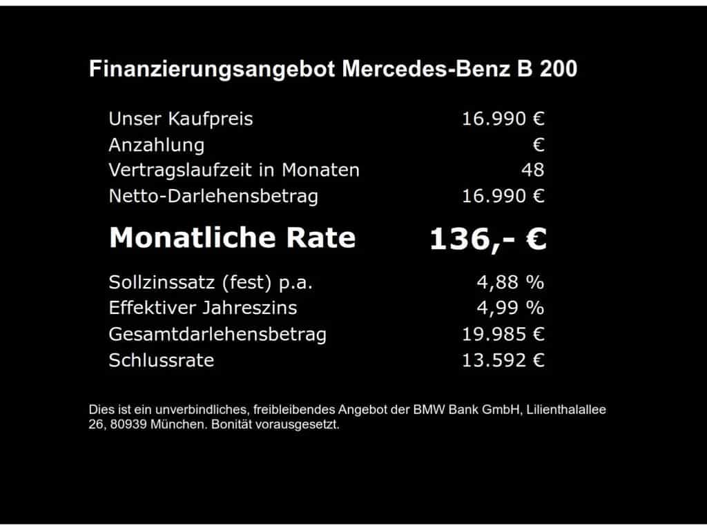 Mercedes-Benz B 200 d 7G Urban LED Navi - Rückfahrkamera *Gara 09/2016-photo-7