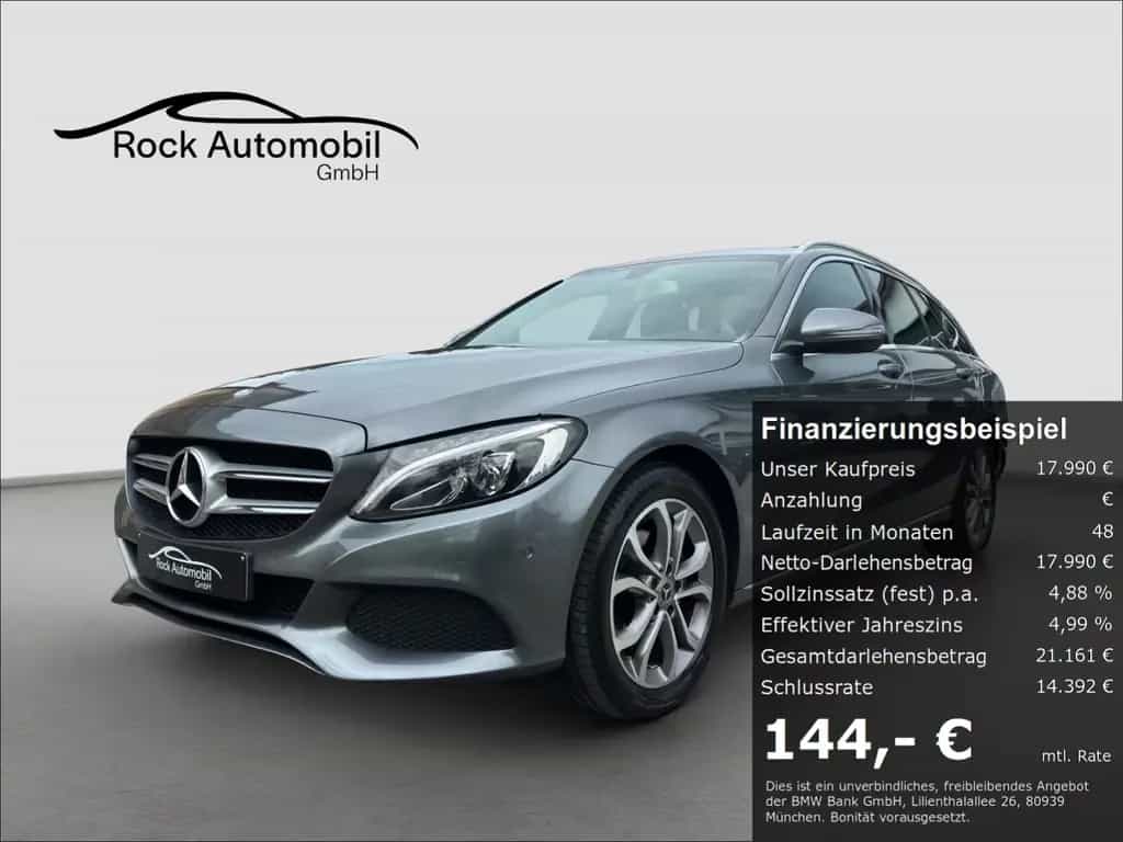 Mercedes-Benz C 220 d T 9G LED Navi 2.Hand 12/2016-photo-0