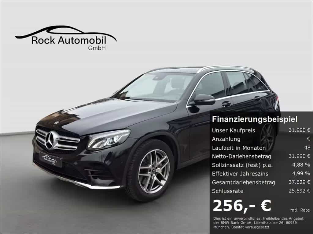 Mercedes-Benz GLC 220 d 4M 9G AMG Line LED *Garantie* 03/2019-photo-0