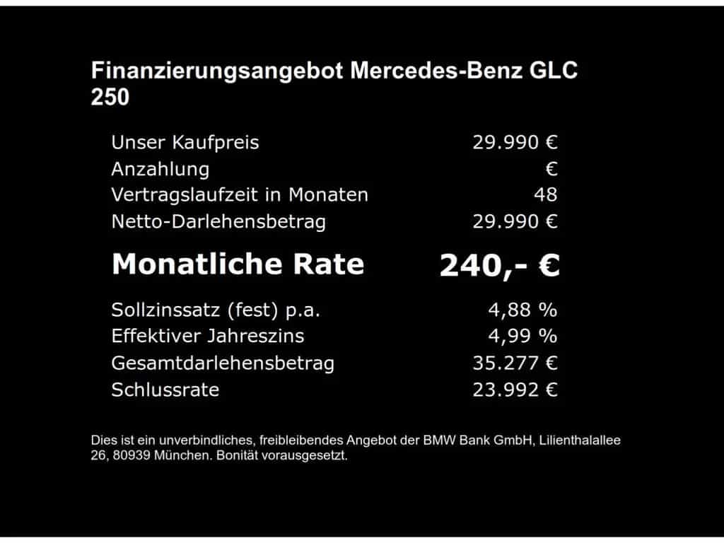 Mercedes-Benz GLC 250 4MATIC 9G LED *Garantie* 10/2017-photo-7
