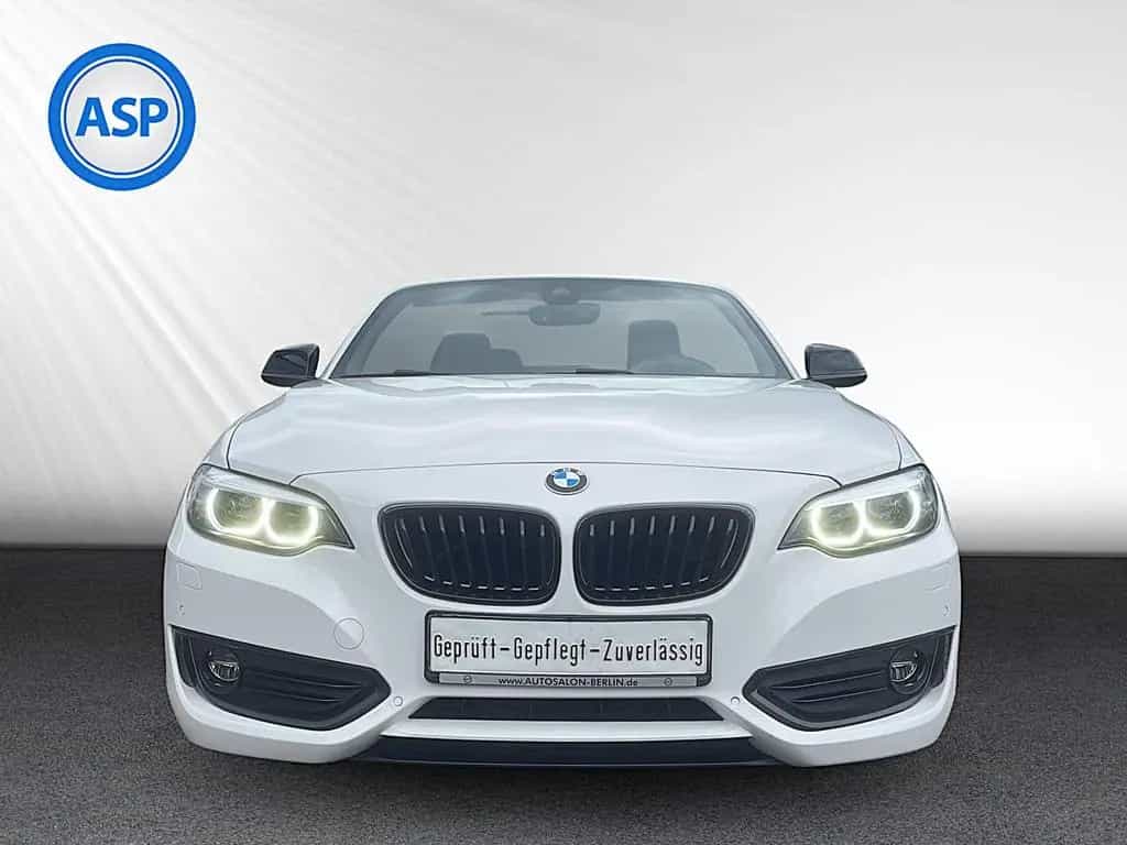 BMW 220 i Cabrio AUT Advantage LED H&K NAVI SHZ PDC 06/2018-photo-1