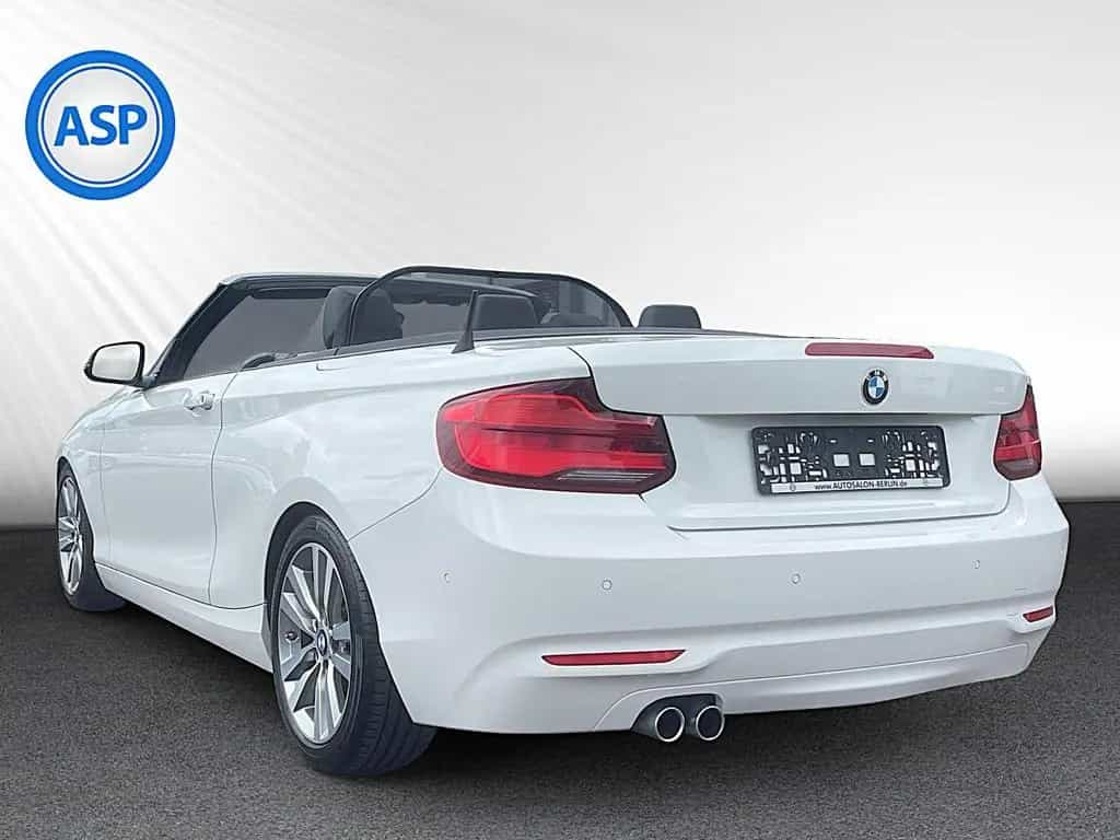 BMW 220 i Cabrio AUT Advantage LED H&K NAVI SHZ PDC 06/2018-photo-6