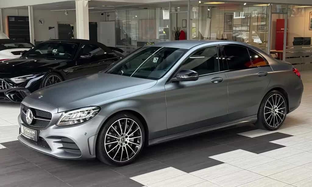 Mercedes-Benz C 300 AMG-Line designo Magno*StHzg*Kamera*Leder* 01/2019-photo-1