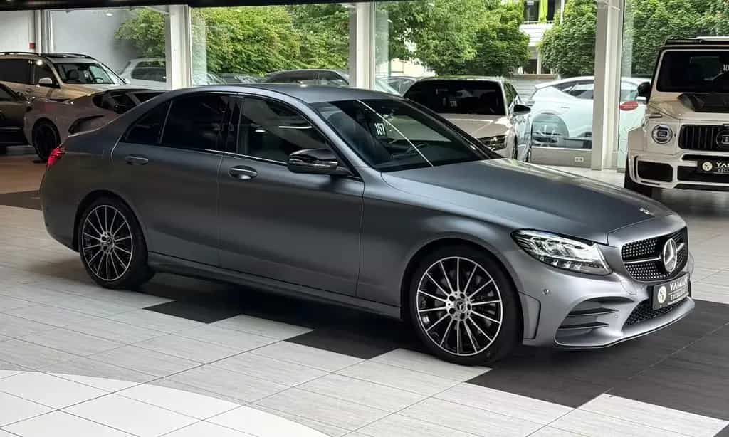 Mercedes-Benz C 300 AMG-Line designo Magno*StHzg*Kamera*Leder* 01/2019-photo-3