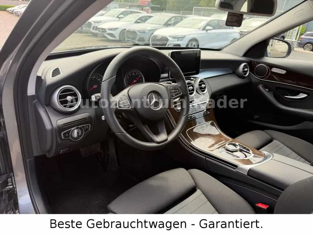 Mercedes-Benz C 180 CGI T*1.Hand*AHK*Navi*Tempomat*SitzHeizung 06/2017-photo-10