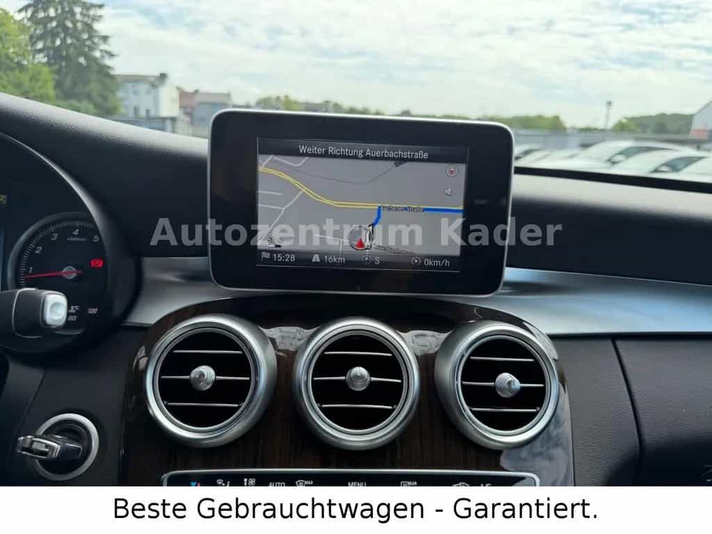 Mercedes-Benz C 180 CGI T*1.Hand*AHK*Navi*Tempomat*SitzHeizung 06/2017-photo-18