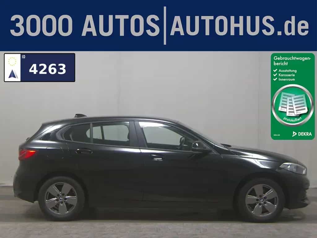 BMW 118 dA Advantage T-Leder Navi LED LC Pro AHK HiFi 05/2022-photo-0
